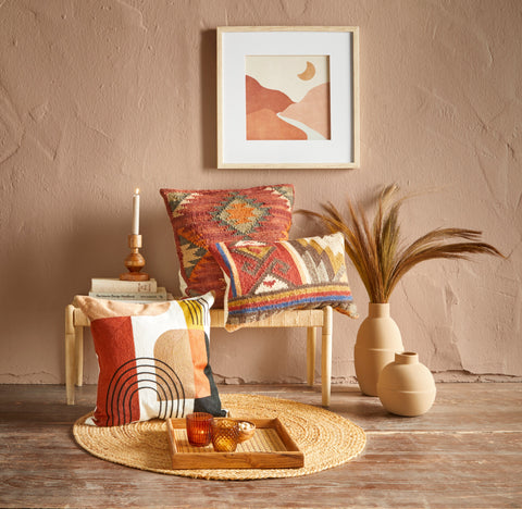 EGLO Teppich MALAPATAN Ø80cm 420123 beige