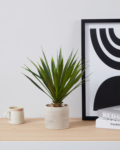 EGLO Kunstpflanze 39cm 428016 grün, im Topf