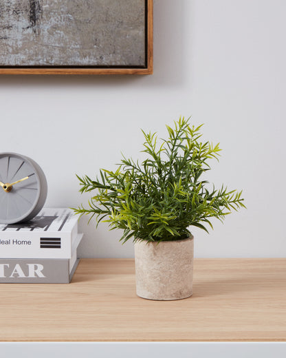 EGLO Kunstpflanze 22cm 428029 grün, im Topf