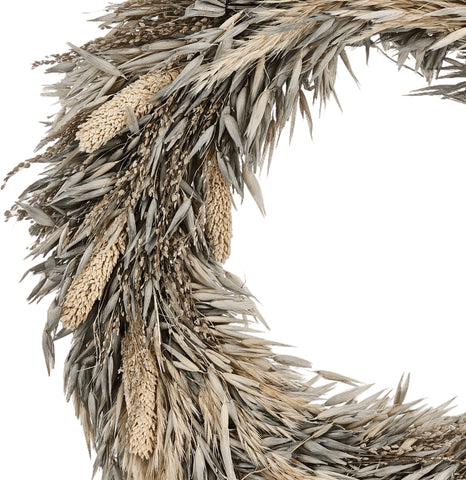 EGLO Trockenblumen MINALIN Ø36cm 428063 beige, Kranz