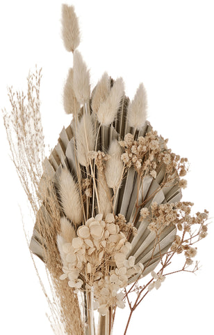 EGLO Trockenblumen CARAQUET 55cm 428084 beige, Strauss