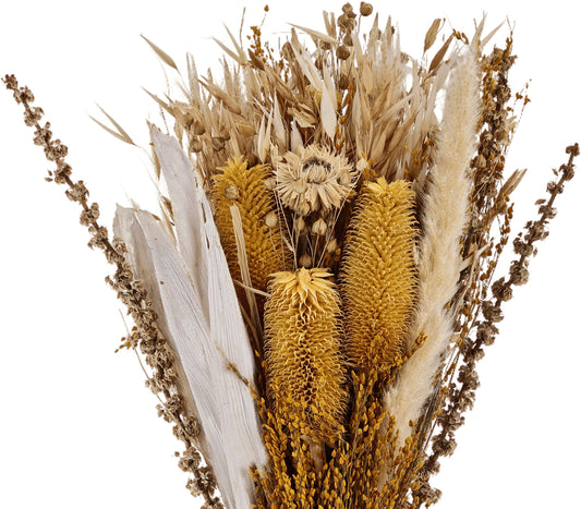 EGLO Trockenblumen CARAQUET 55cm 428088 braun, Strauss