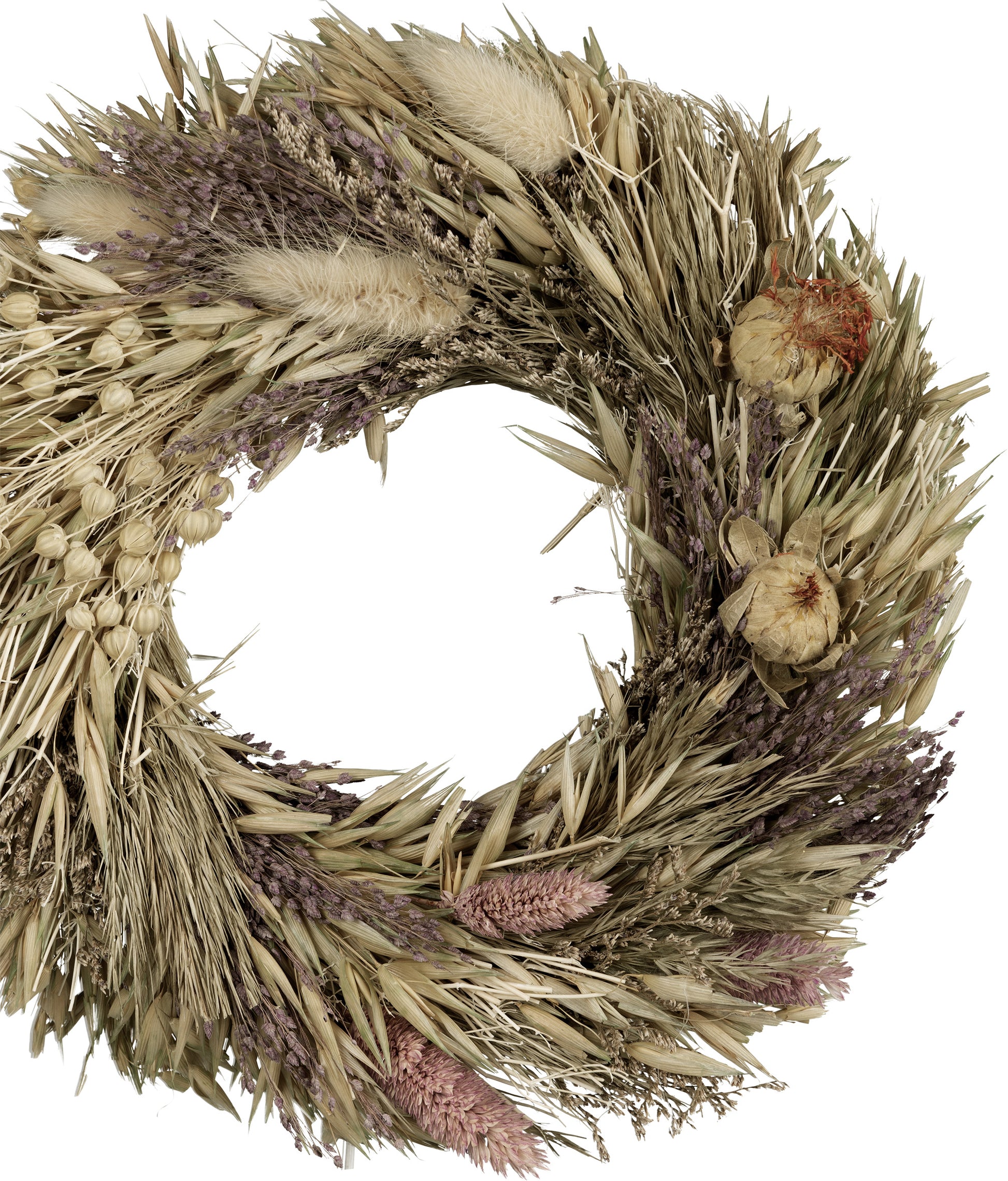 EGLO Trockenblumen MINALIN 428174 braun, Kranz