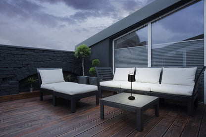 EGLO Tischleuchte Cabozo 75794 schwarz, Akku