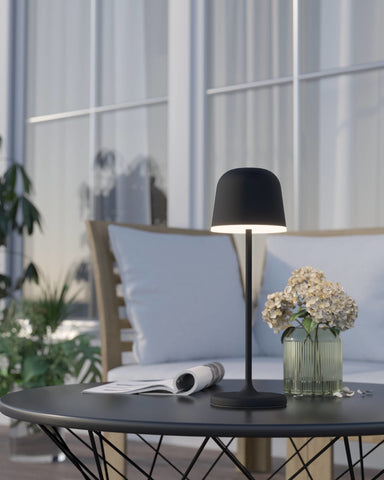 EGLO Tischleuchte Mannera 900457 schwarz, Akku