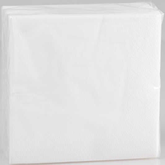 ELCO Serviette Zelltuch 24x24cm 23400050-001 3-lagig, weiss 50Stk.