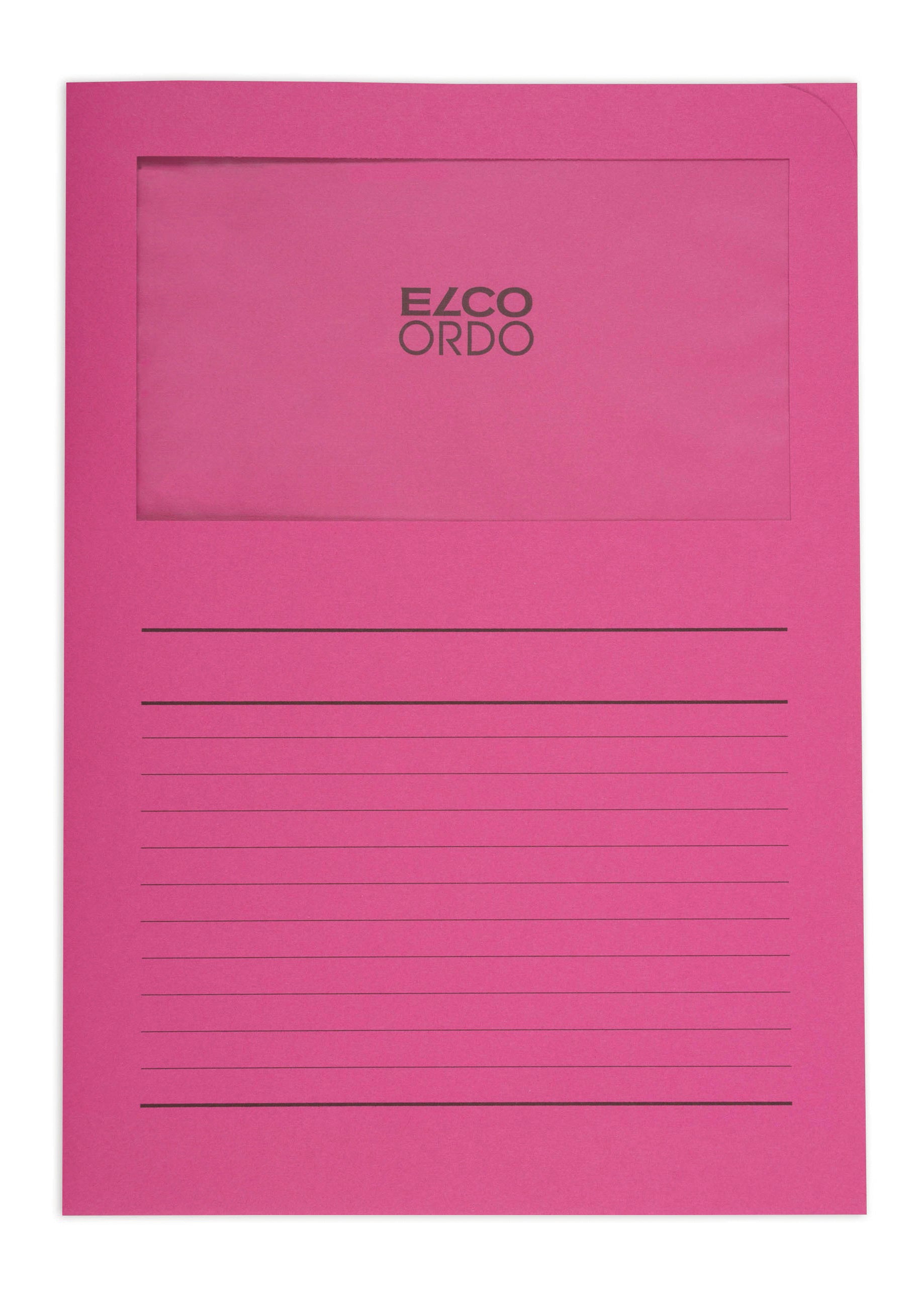 ELCO Organisationsmappe Ordo A4 29489.52 classico, fuchsia 100 Stück