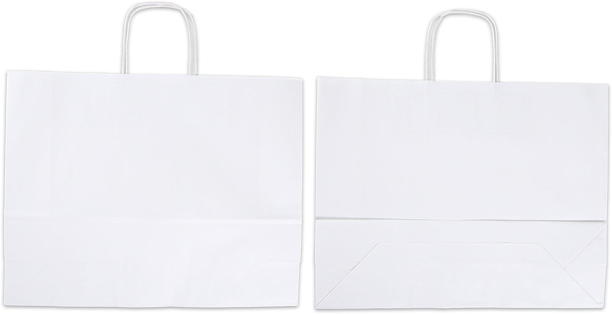 ELCO Tragetasche 400x120x310mm 84205.10 mit Kordel, weiss 50 Stück