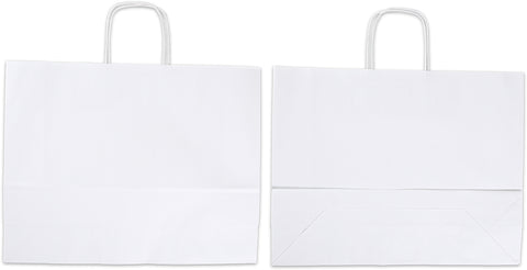 ELCO Tragetasche 400x120x310mm 84205.10 mit Kordel, weiss 50 Stück