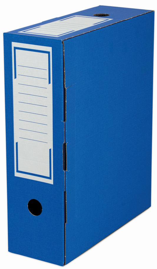 ELCO Archivschachtel 100 852579127 blau 26.5x10x32.5cm 5 Stück