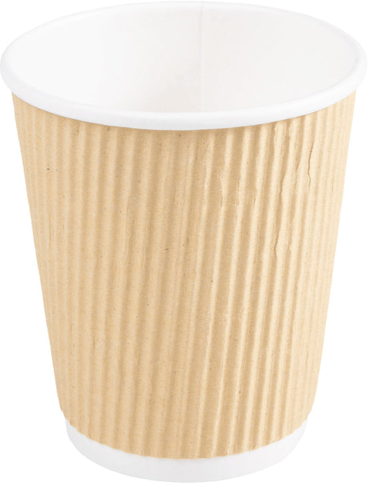 ELCO Coffee to Go Becher 2dl 89221800-097 braun, gerippt, 10Stk.