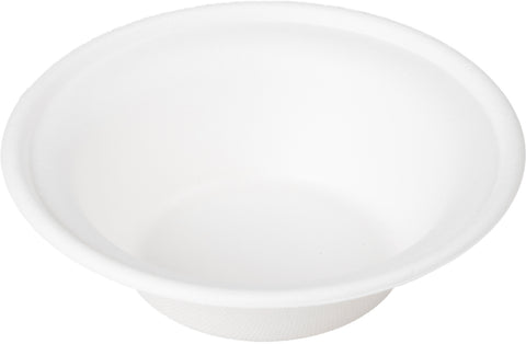 ELCO Schale aus Bagasse 4dl PUL1022N weiss, 25Stk.