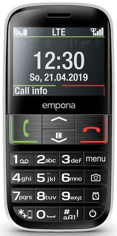 Emporia ACTIVE LTE-4G (4G) Black/Silver