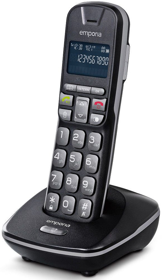 emporiaTH21 NEW DECT Grosstasten-Schnurlostelefon