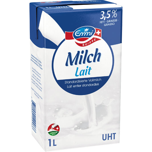 EMMI Vollmilch 3,5%, UHT 24100 1 l