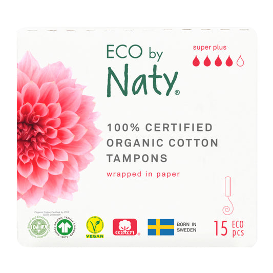 ECO BY NATY Tampons Plus ohne Applikator