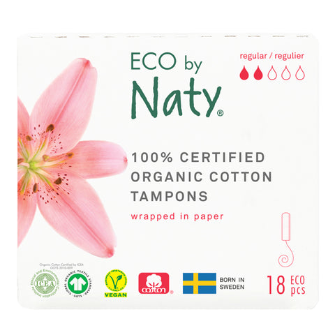 ECO BY NATY Tampons Regular ohne Applik.