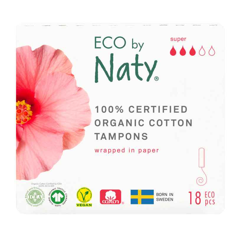 ECO BY NATY Tampons Super ohne Applik.