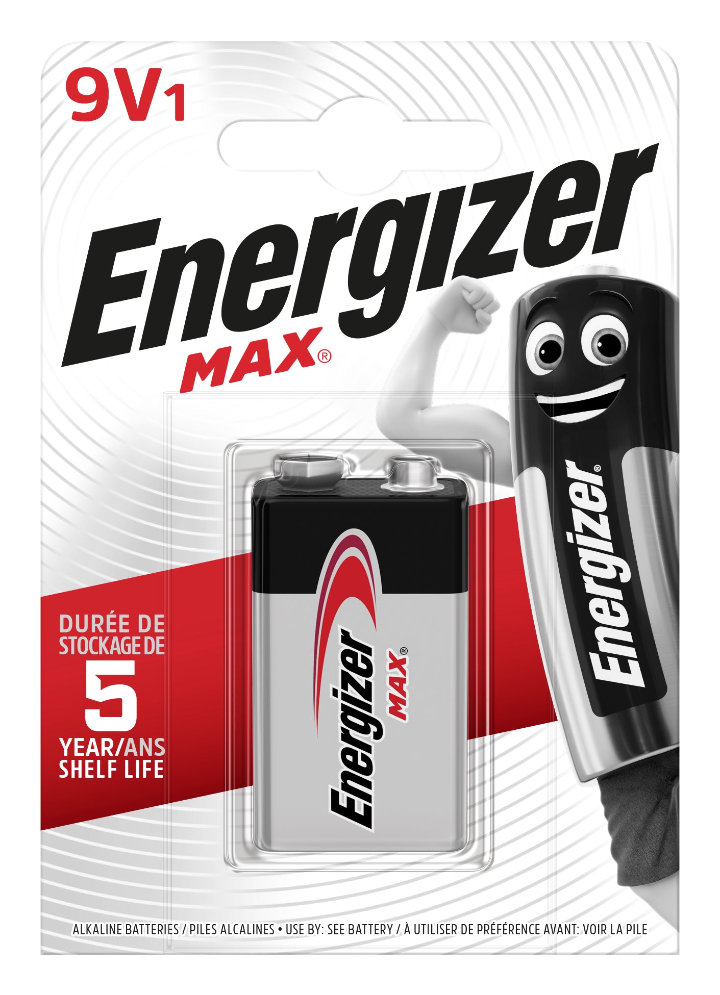 ENERGIZER Batterie Max 9V E301531802 1 Stück