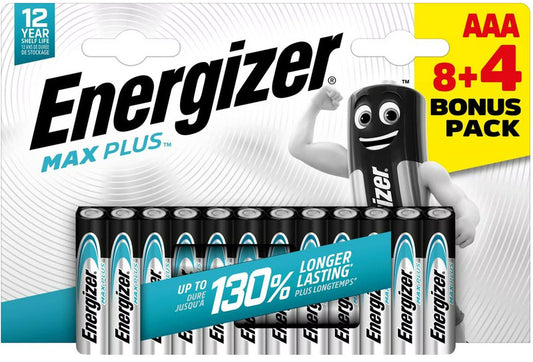 ENERGIZER Batterie E30173440 Max Plus AAA/LR03 12 Stück