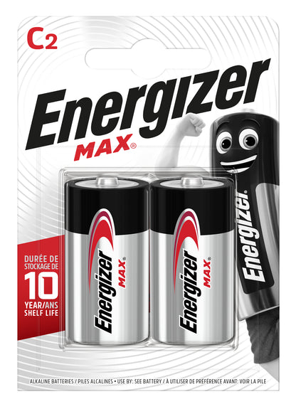 ENERGIZER Batterien Max C 1.5V E302306701 2 Stück