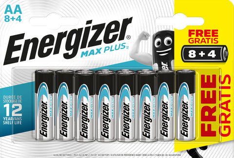 ENERGIZER Batterie E303322000 Max Plus AA/LR06 12 Stück