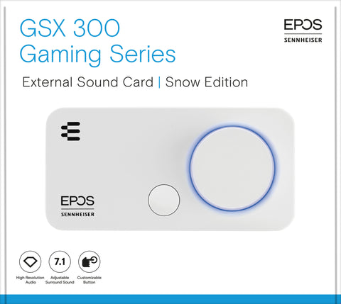 EPOS GSX 300 Snow Edition 1000307 Ext. Soundcard