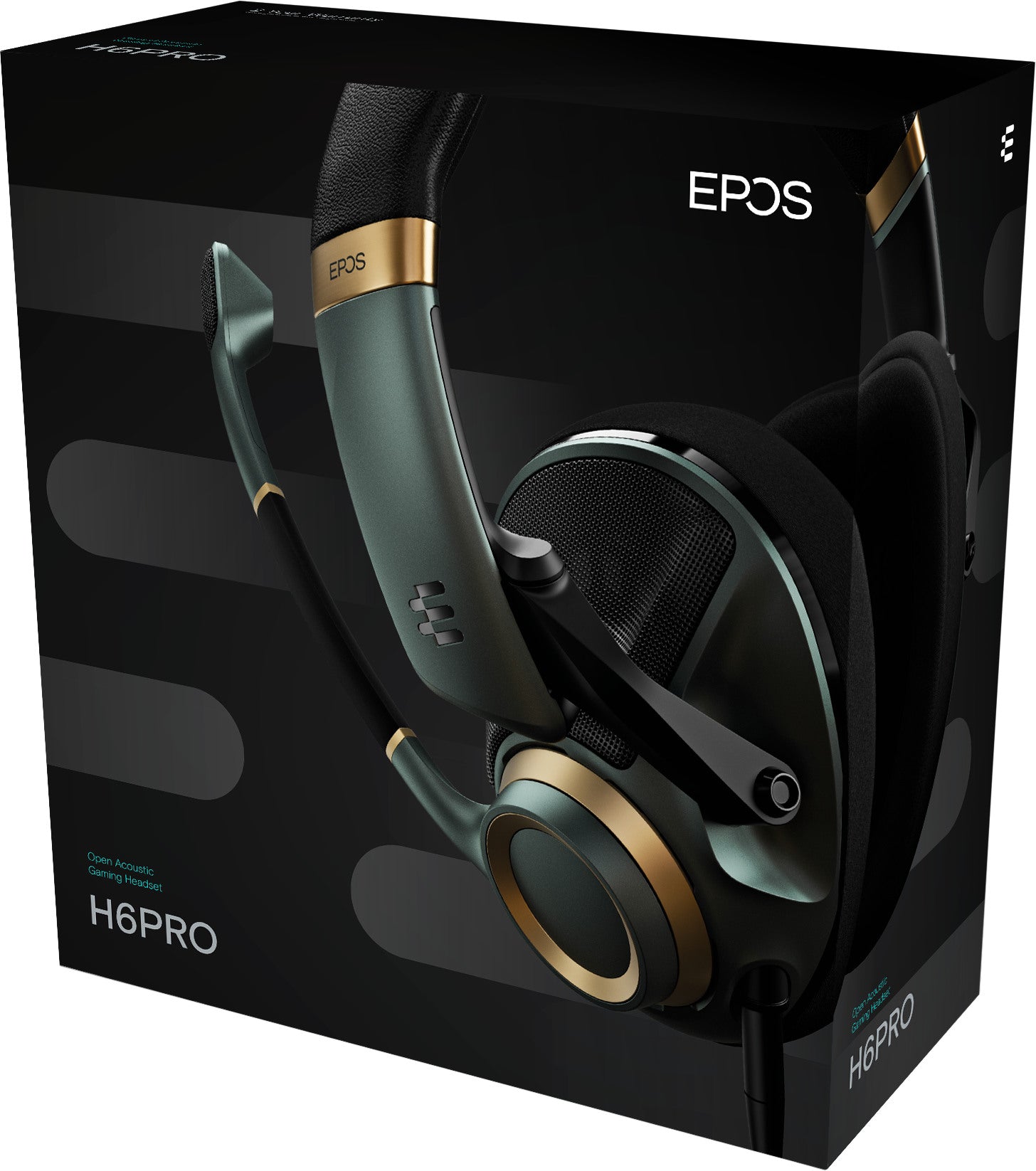 EPOS H6 Pro Gaming Headset Green 1000970 Open Acoustic Version