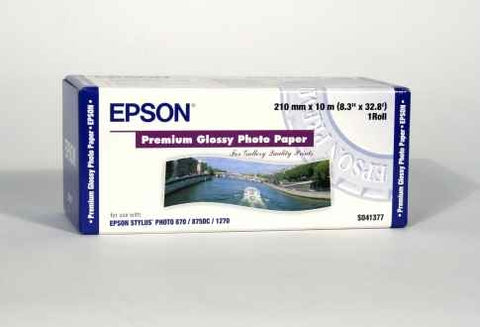 EPSON Premium Glossy Photo Paper 10m S041377 Stylus Photo 255g 210mm