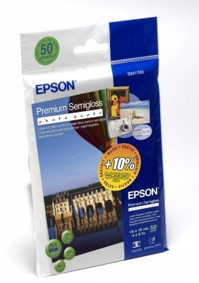 EPSON Premium Semigl. Photo 10x15cm S041765 InkJet 251g 50 Blatt