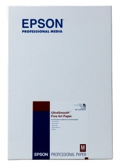 EPSON Ultrasmooth Fine-Art 325g A3+ S041896 Stylus Pro 4000 25 Blatt