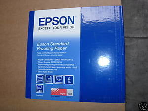 EPSON Standard Proofing Paper A3+ S045005 Stylus Pro 7600 205g 100 Blatt