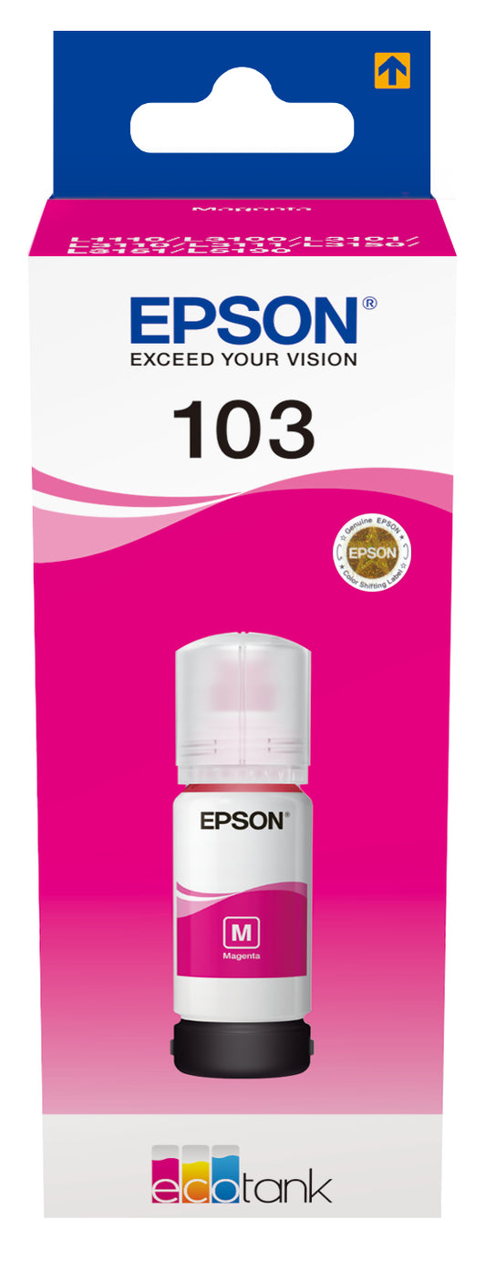 EPSON Tintenbehälter 103 magenta T00S34A10 EcoTank ET-5190 7500 Seiten