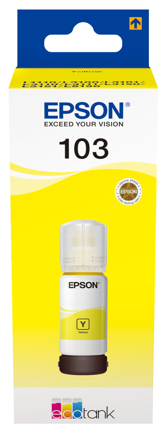 EPSON Tintenbehälter 103 yellow T00S44A10 EcoTank ET-5190 7500 Seiten