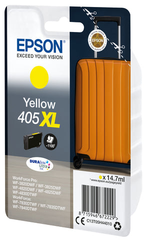 EPSON Tintenpatrone 405XL yellow T05H44010 WF-7830DTWF 1100 Seiten