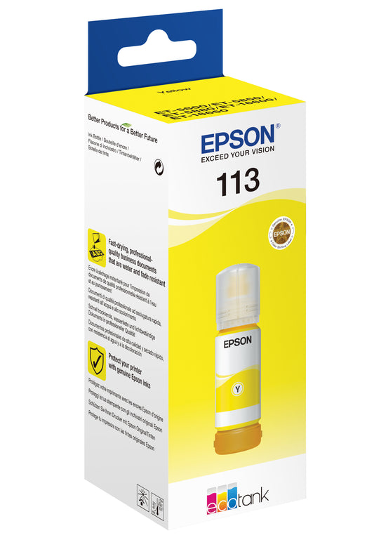 EPSON Tintenbehälter 113 yellow T06B440 EcoTank ET-5800 6000 Seiten