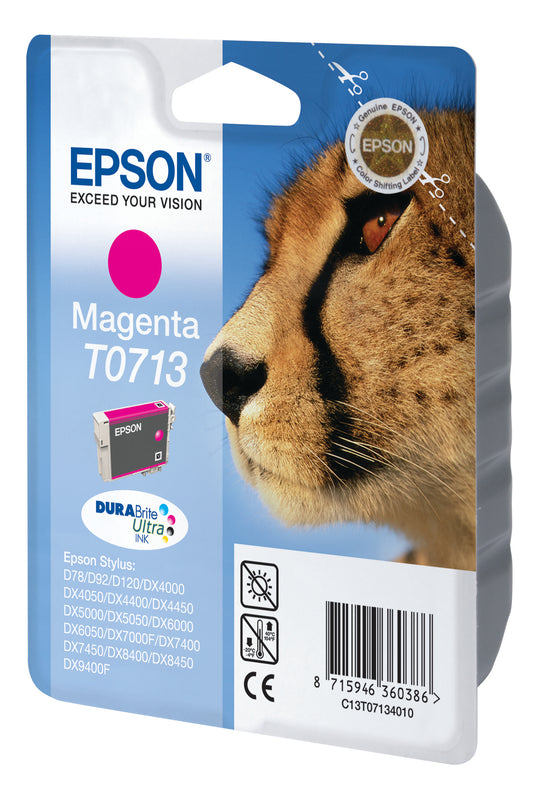 EPSON Tintenpatrone magenta T071340 Stylus DX4000 270 Seiten