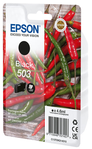 EPSON Tintenpatrone 503 schwarz T09Q14010 WF-2960/65 210 Seiten