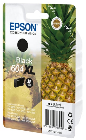 EPSON Tintenpatrone 604XL schwarz T10H14010 WF-2910/30/50 500 Seiten