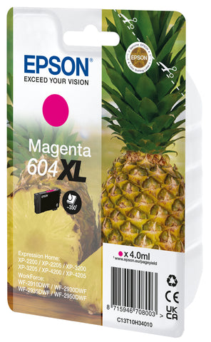 EPSON Tintenpatrone 604XL magenta T10H34010 WF-2910/30/50 350 Seiten