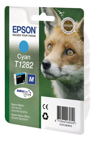 EPSON Tintenpatrone cyan T128240 Stylus S22 3.5ml