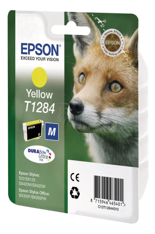 EPSON Tintenpatrone yellow T128440 Stylus S22 3.5ml