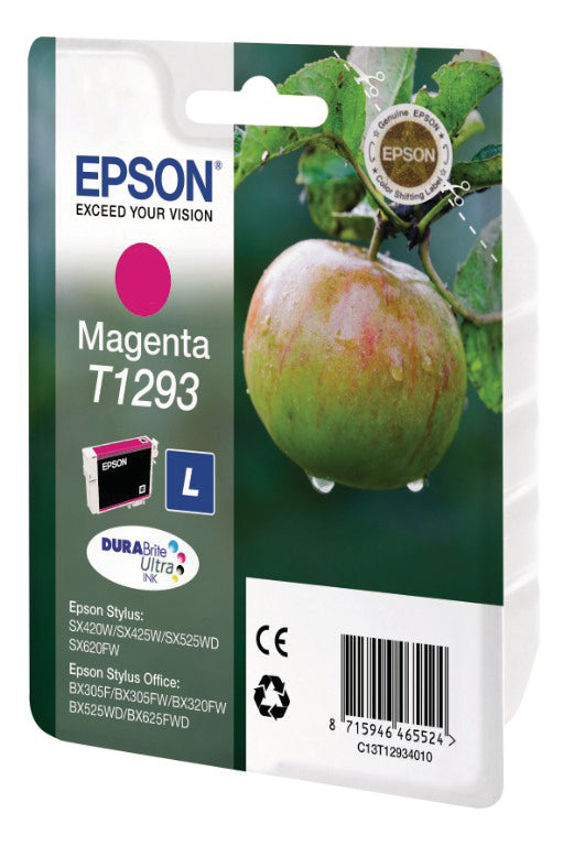 EPSON Tintenpatrone magenta T129340 Stylus SX420W 7.0ml