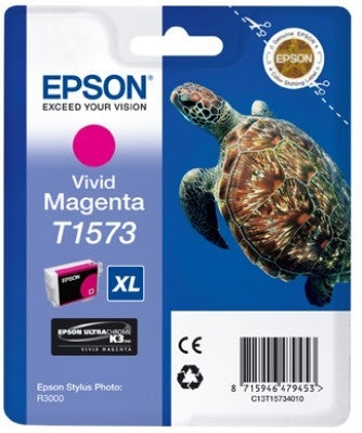 EPSON Tintenpatrone vivid magenta T157340 Stylus Photo R3000 26ml