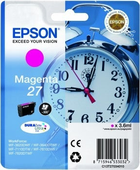 EPSON Tintenpatrone magenta T270340 WF 3620/7620 300 Seiten