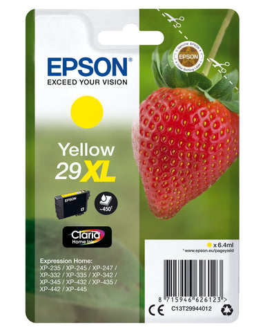 EPSON Tintenpatrone XL yellow T299440 XP-235/335/435 450 Seiten