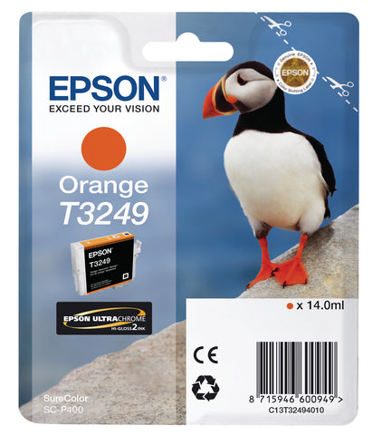 EPSON Tintenpatrone orange T324940 SureColor SC-P400 14ml