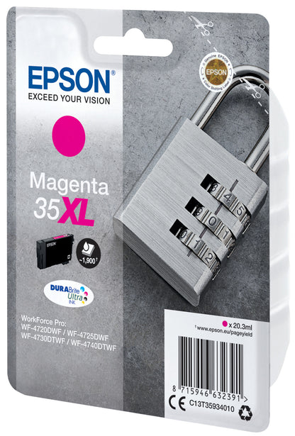 EPSON Tintenpatrone XL magenta T359340 WF-4720/4725DWF 1900 Seiten