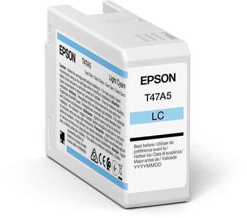 EPSON Tintenpatrone light cyan T47A500 SureColor SC-P900 50ml