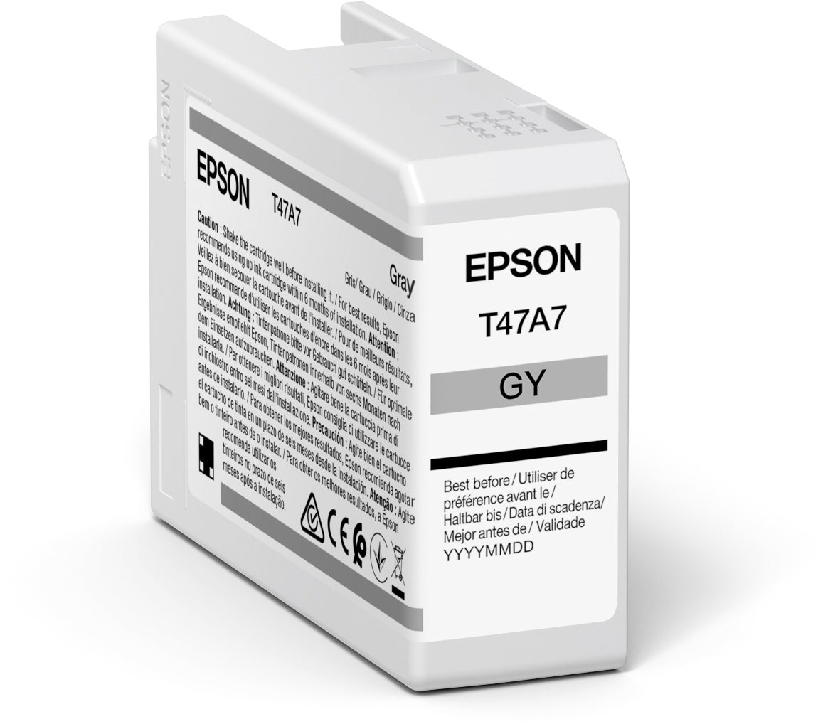 EPSON Tintenpatrone gray T47A700 SureColor SC-P900 50ml